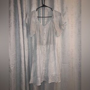 Sienna Sky sundress, medium, white